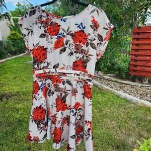 Forever 21 floral print mini dress